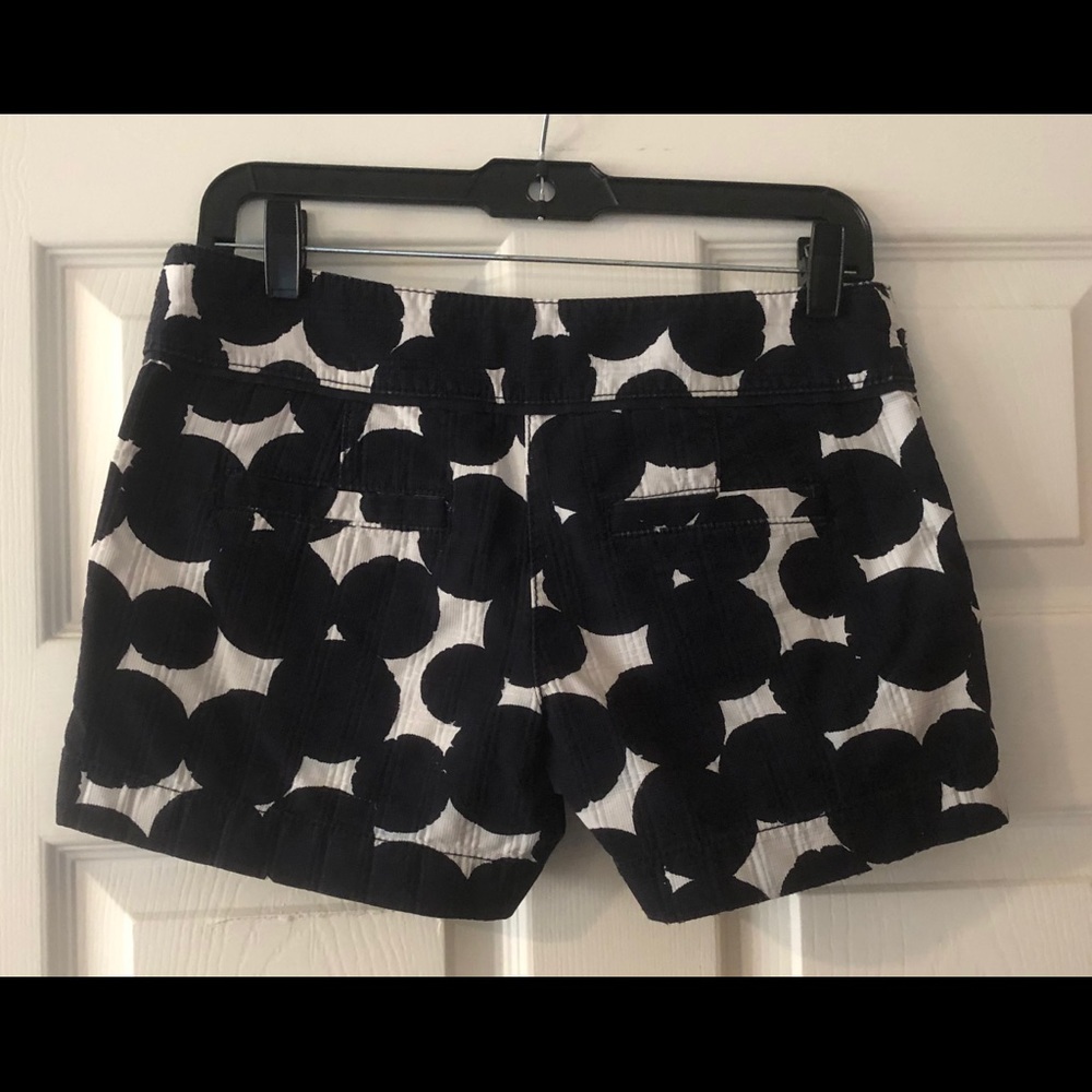 LOFT Black and white big polka dots shorts - Picture 3 of 5